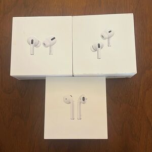 AirPod boxes